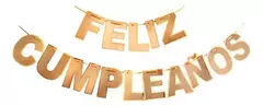 Banderín Letras "Feliz Cumpleaños" - comprar online