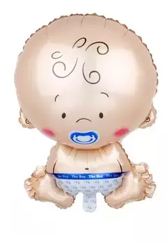 Globo Bebé con pañal 14"