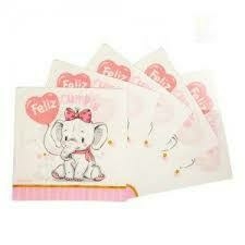 Servilleta de papel Elefante - comprar online