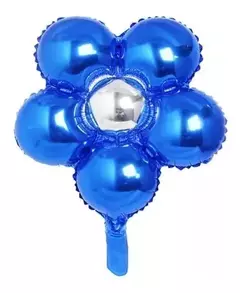Globo Flor Azul 18´´
