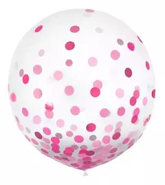 Globo de Latex con confetti 12" en internet