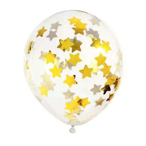 Globo de Latex con confetti 12"