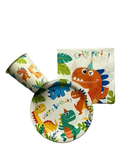 Plato Polipapel Dino x unidad en internet