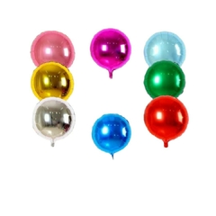 Globo redondo liso x unidad