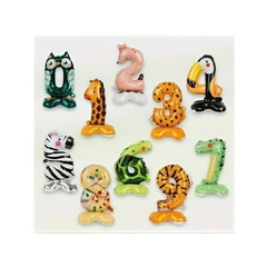 Globo Número Animal 16"