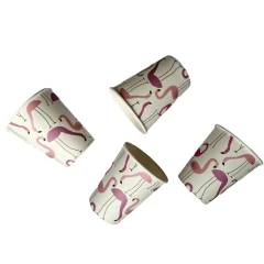 Vasos polipapel "Flamenco" x unidad