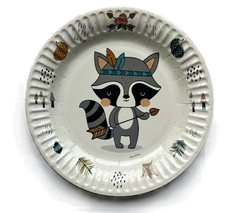 Plato Polipalel Mapache x unidad