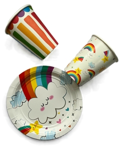 Vaso Polipapel Arco Iris x unidad en internet