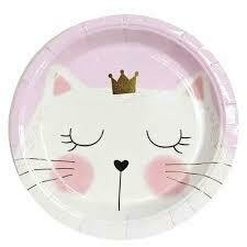 Plato Polipapel Kitty x unidad