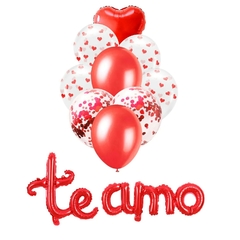 Set de Globos "Te Amo"