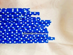 Sorbete polipapel "Azul con lunares"
