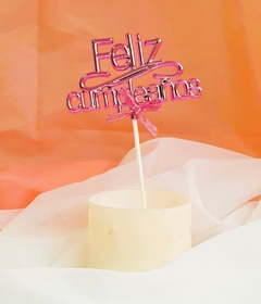 Imagen de Adorno de Torta Feliz Cumpleaños x unidad