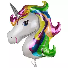 Globo Unicornio Plata 14´´