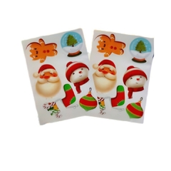 Decoración para Vidrios Navidad