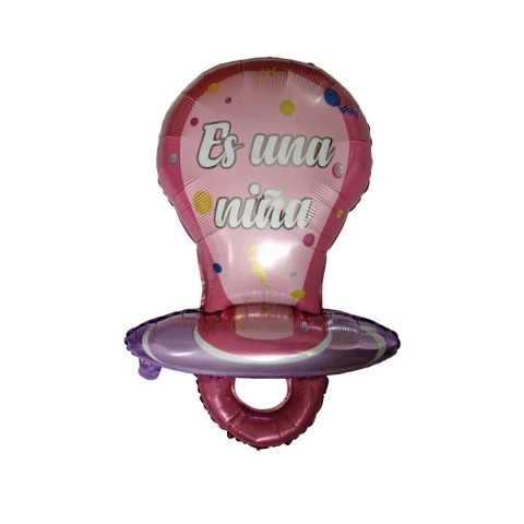 Globo Chupete "Es una niña"/ "Es un niño"