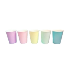 Vaso Polipapel Colores Pasteles x unidad