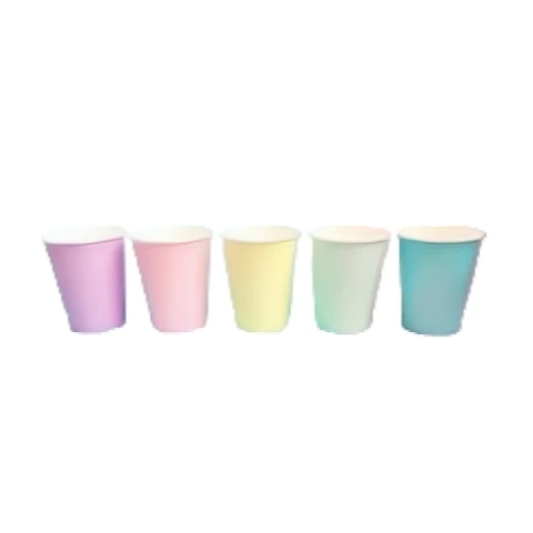 Vaso Polipapel Colores Pasteles x unidad