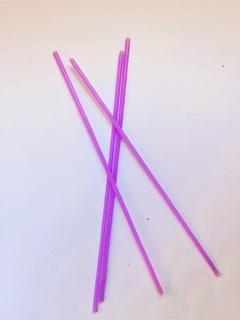 Vela fina fluo x unidad