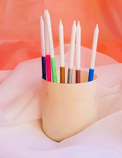 Velas Brillos Glitters x unidad
