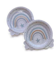 Plato "Arco iris Nórdico" x unidad
