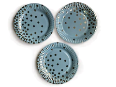 Plato Polipalel con lunares x unidad en internet