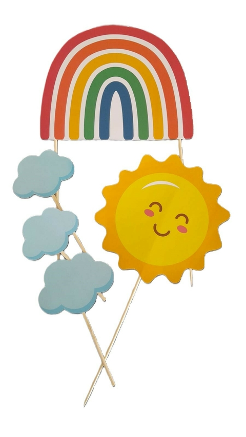Topper Arcoiris