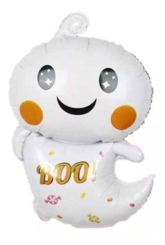 Globo "Halloween" fantasmita boo! x unidad
