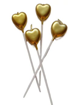 Vela Forma corazón x unidad en internet