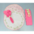 KIT GALHOS E FOLHAS ROSA - 6 LUGARES
