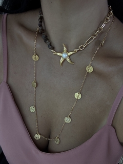 Colar estrela do mar - Cíntia Baldo Acessórios