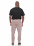 Calça Masculina Sarja Lycra Plus Cinza Skinny - comprar online
