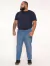 Calça Masculina Jeans Lycra Plus Size Skinny - Stone