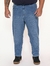 Calça Masculina Jeans Lycra Plus Size Skinny - Stone - comprar online