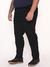 Calça Masculina Sarja Plus Skinny - Cinza grafite na internet