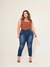 Calça Feminina Jeans Lycra Slim Plus