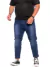 Calça Masculina Jeans Lycra Slim Plus na internet