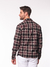 Camisa Masculina Manga Longa Xadrez Marrom - comprar online