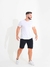 Bermuda Masculina Sarja Slim Preto