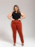Calça Feminina Sarja Lycra Plus Skinny Ocre - comprar online