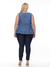 Calça Jeans Feminina Jeans Plus Size Skinny na internet