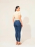 Calça Feminina Jeans Lycra Skinny L2 Com Aplicação - comprar online