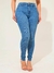 Calça Feminina Jeans Lycra Skinny Com Aplicação na internet