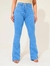 Calça Feminina Jeans Lycra Flare na internet