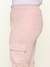Calça Feminina Jogger Plus Nude Cargo - nude - loja online