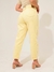 Calça Feminina Sarja Mom Amarelo Claro - Razon Jeans