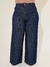 Calça Feminina Jeans Plus Wide Leg na internet