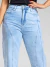 Calça Feminina Jeans Mom Com Recortes L2/2 - Razon Jeans
