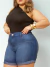 Shorts Feminino Jeans Lycra Plus - Razon Jeans