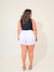Bermuda Feminina Sarja Lycra Plus Branco Woman - comprar online