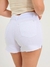 Shorts Feminino Sarja Lycra BoyFriend Branco - loja online